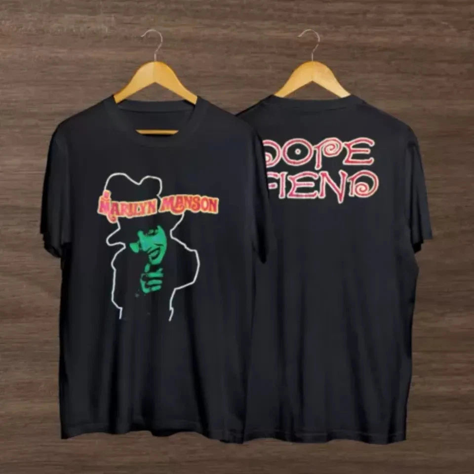 Marilyn Manson Dope Fiend Vintage Styles T-Shirt