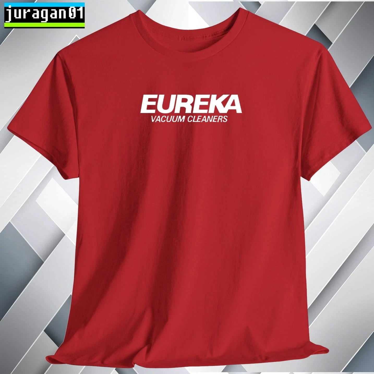 Eureka Vacuum T-Shirt Logo Black/Gray/Blue/Red/White/Orange S to 5XL Made in USA