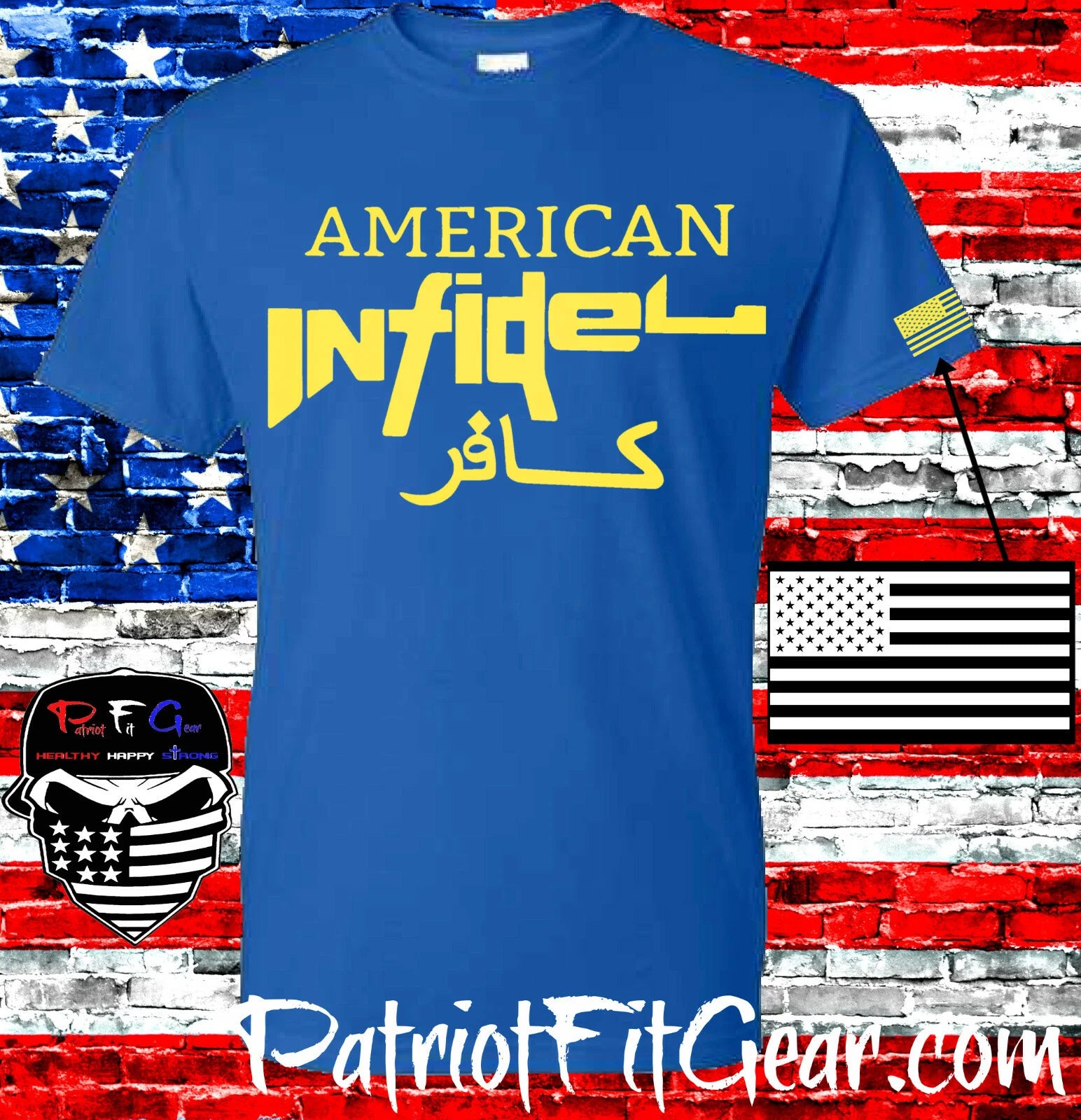 t-shirt,American Infidel,Infidel,Molon Labe,2A,In God We Trust,Custom t-shirt