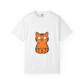 No Thoughts Head Empty Orange Cat Behavior T-Shirt Funny Cat Meme Tee
