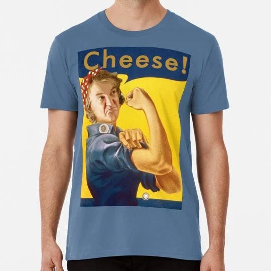 We Can Do It James May Cheese Size S to 5XL Made in the USA T-Shirt