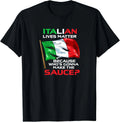 Italian Lives Matter_ Funny Italian_ Funny Italy Tee Gift Unisex T-Shirt