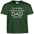 Worlds Greatest Dad T Shirt Fathers Day Birthday Christmas Gift Daddy Tee