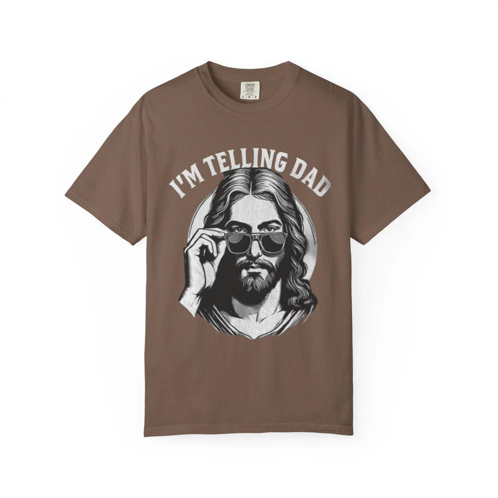 Vintage-Inspired Unisex T-Shirt - "I'm Telling Dad" Graphic Tee