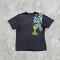 Billabong T-Shirt Black Graphic Surf Skate Y2K Streetwear Faded Men Size M