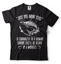Funny Fishing Cast T-shirt Humor Tee Shirt Father's Day Birthday Gift for Dad