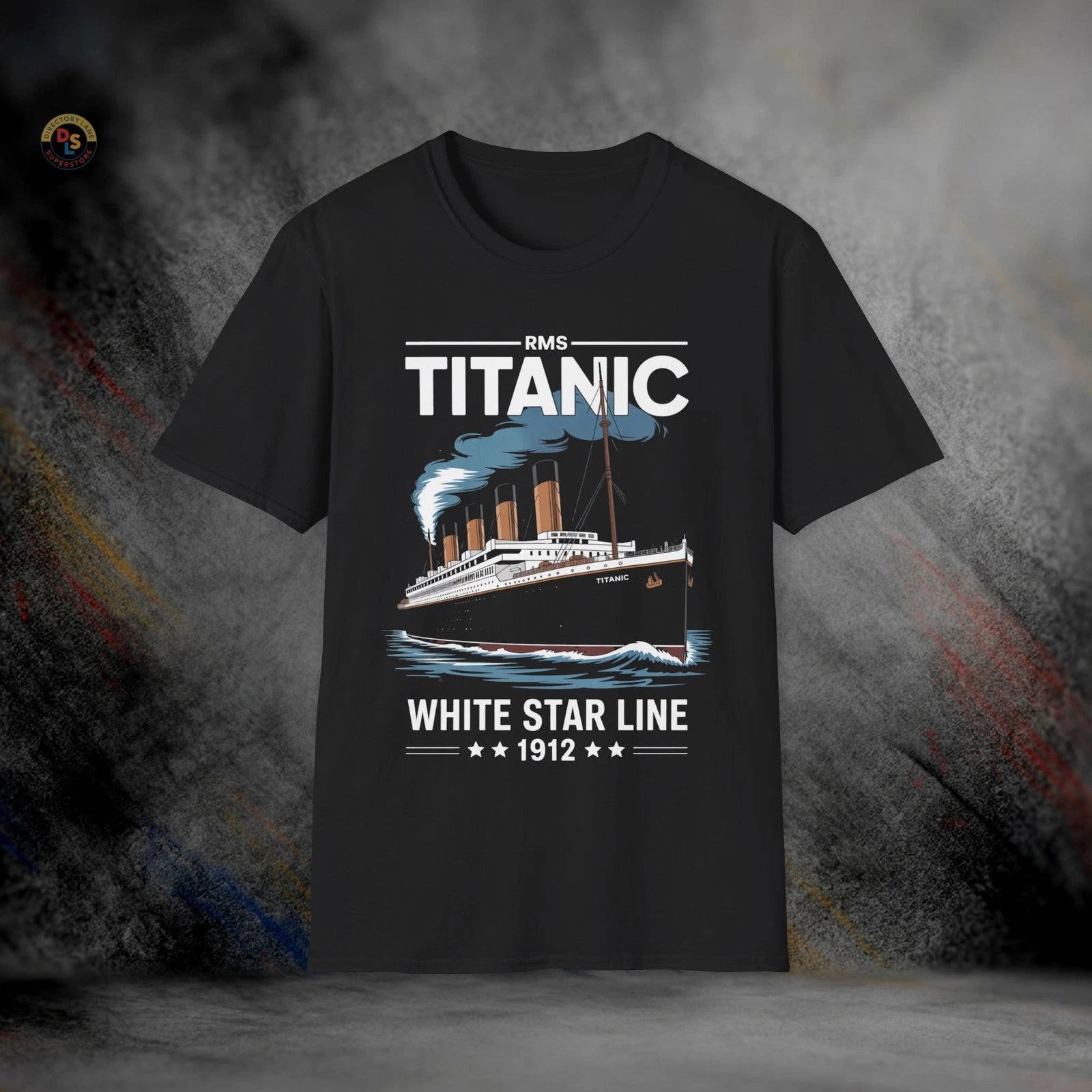 RMS Titanic White Star Line 1912 T-Shirt | Softstyle Tee