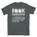 Book Hangover Definition Reading Literature Short-Sleeve Unisex T-Shirt