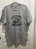 Unisex Adult Tee Shirt Lets Get Ship Faced Cruise Shirt