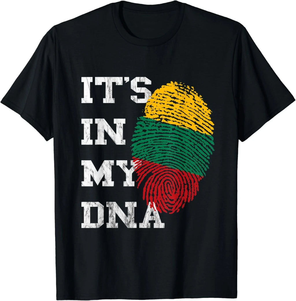 It's In My DNA Lithuanian Pride Lithuania Lietuva Roots Gift Unisex T-Shirt