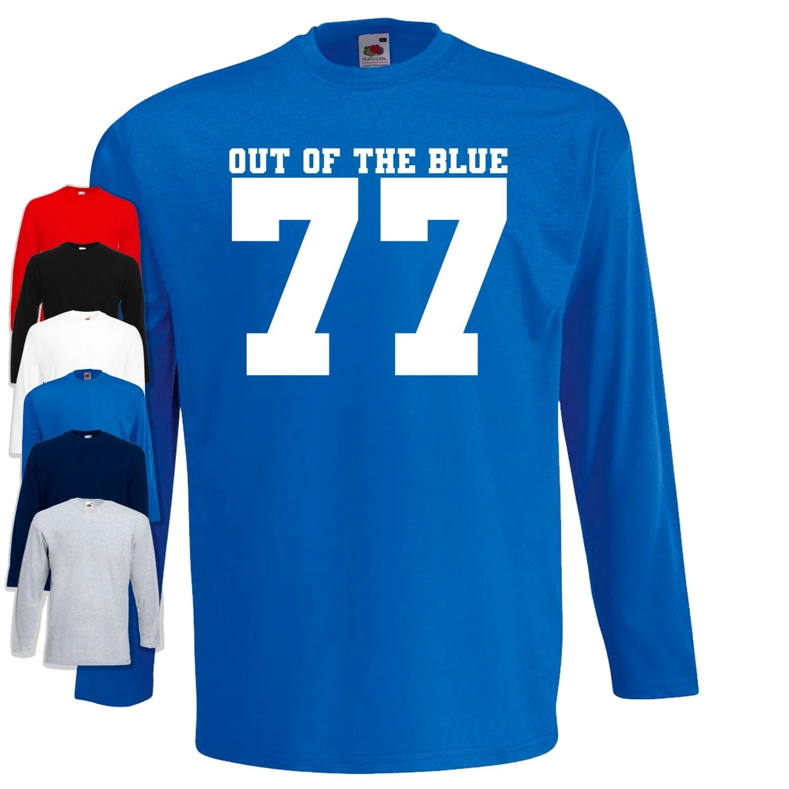 Out Of The Blue 77 Long Sleeve T-Shirt Electric Light Orchestra ELO Mr Blue Sky
