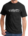 1967 1968 Pontiac Firebird Convertible Classic Outline Design Tshirt NEW COLORS