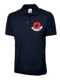 Lest We Forget Polo Shirt Remembrance Day Soldier Military Poppy Flower UK Gifts