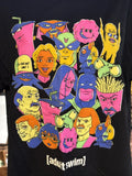 Adult Swim Carl's Jr. Hardees Employee Only Promo Men's Black T-Shirt Sz M Rare