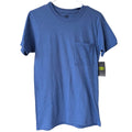 Y2K New Athletic Works Shirt XS NWT Royal Blue Blank 100% Cotton Tee Activewear