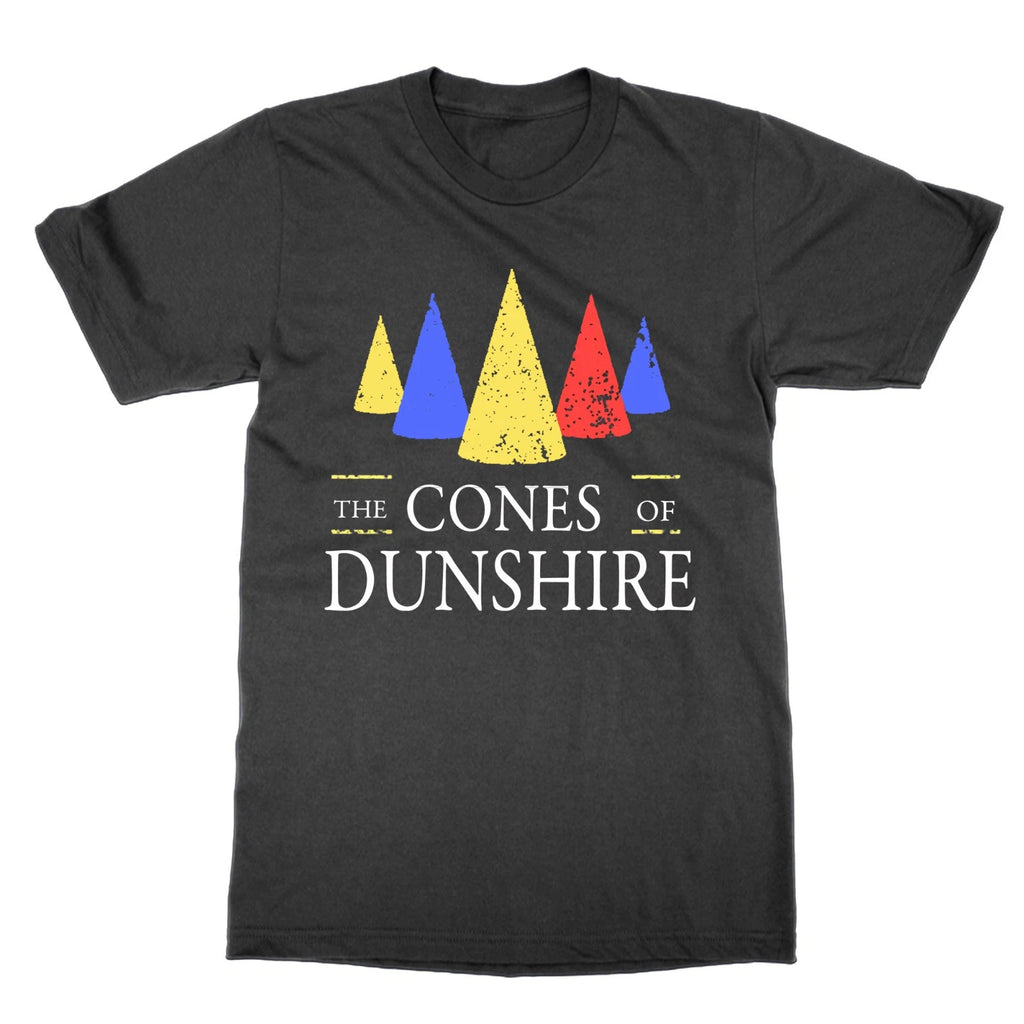 The Cones Of Dunshire Office Board Game Fan Inspired t-shirt