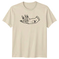 Mystical Hand Moon Stars Spirit T-Shirt Palmistry Astrology Boho Esoteric