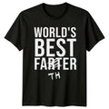 World's Best Farter T-Shirt Funny Dad Joke Gift Father's Day Tee