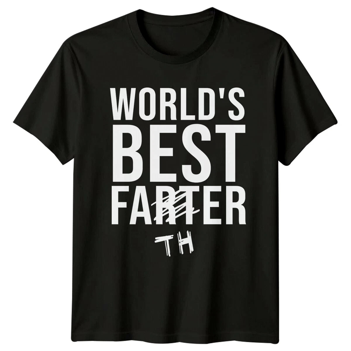 World's Best Farter T-Shirt Funny Dad Joke Gift Father's Day Tee