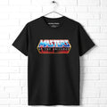 Masters of the Universe Chrome Logo Men's T Shirt Metallic He-Man 80s Vintage