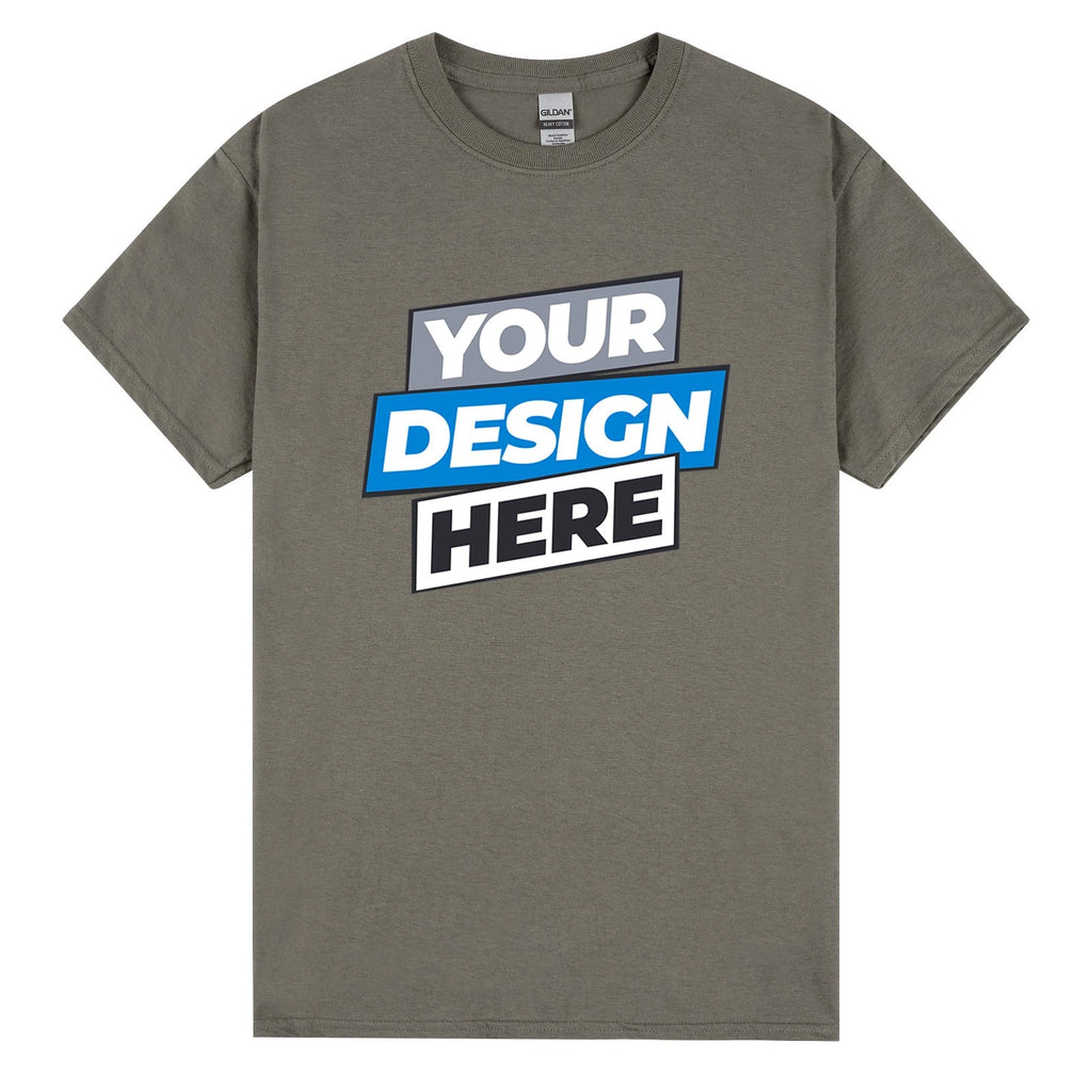 Personalised Customised Mens Custom Printed T-Shirt Logo Text Printing Print Tee