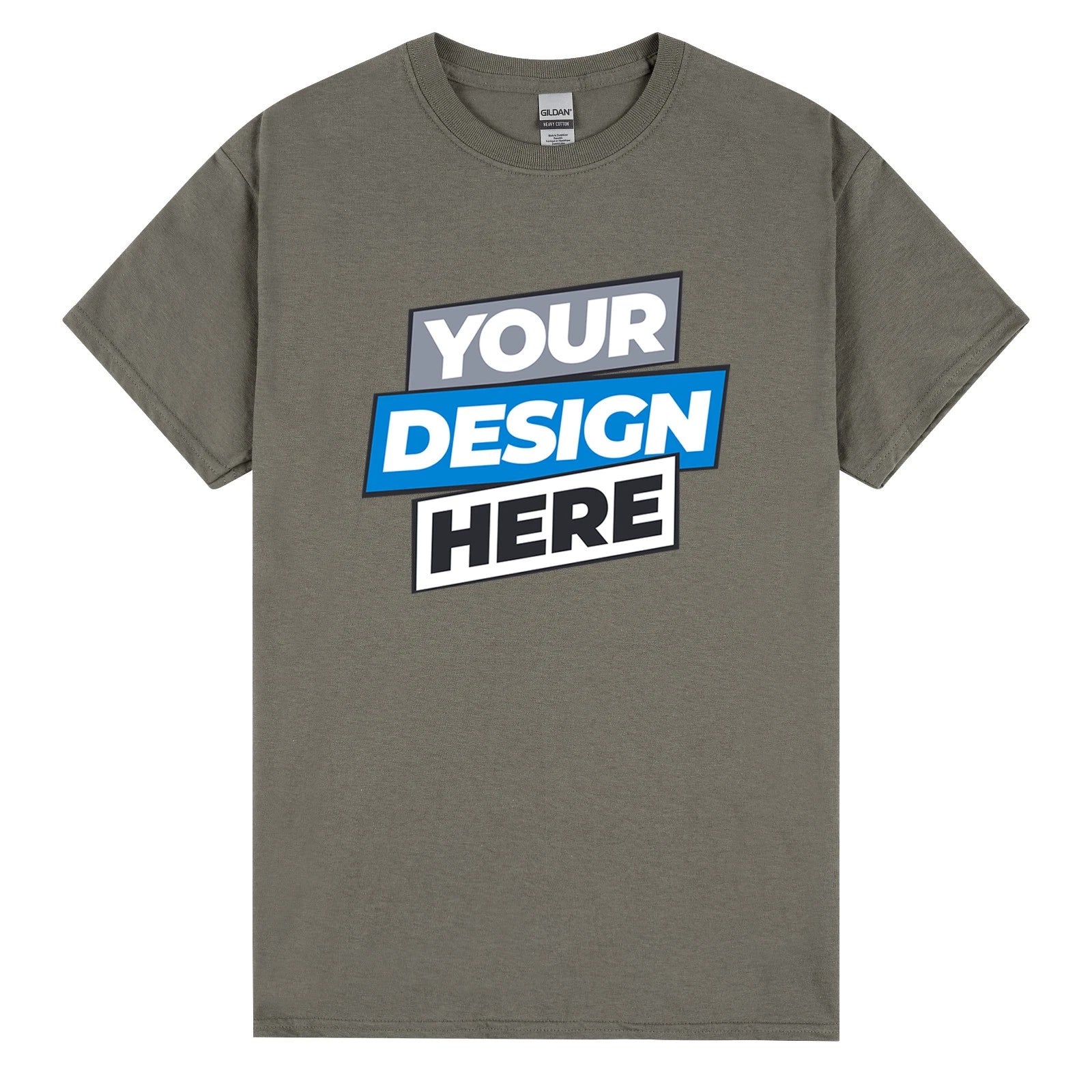 Personalised Customised Mens Custom Printed T-Shirt Logo Text Printing Print Tee