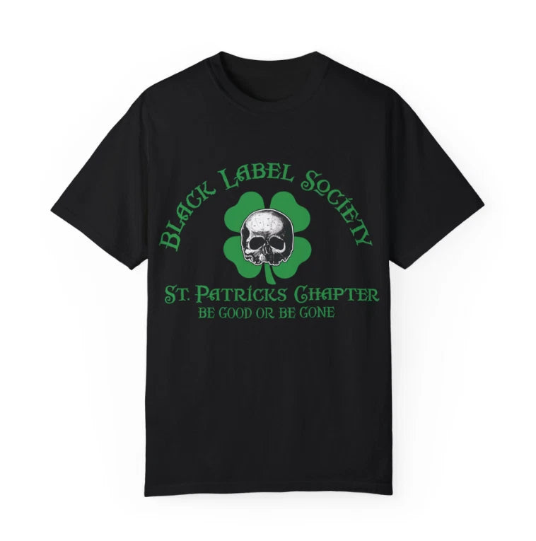 Black Label Society St. Patrick branch.Double Sided shirt