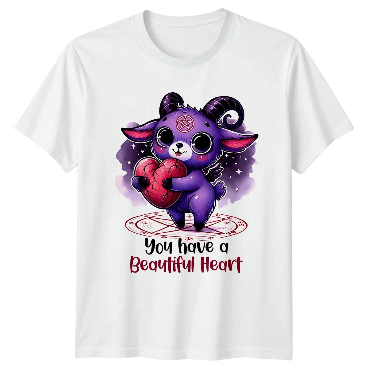 You Have A Beautiful Heart T-Shirt Kawaii Goth Gift For Him And Her
