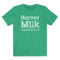 HARVEY MILK "Vintage Look" 50/50 Blend Gym T-Shirt - San Francisco LGBTQ dnc