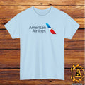 American Airlines Logo T-Shirt Black/Grey/White/Navy/Red/Light Blue S-5XL