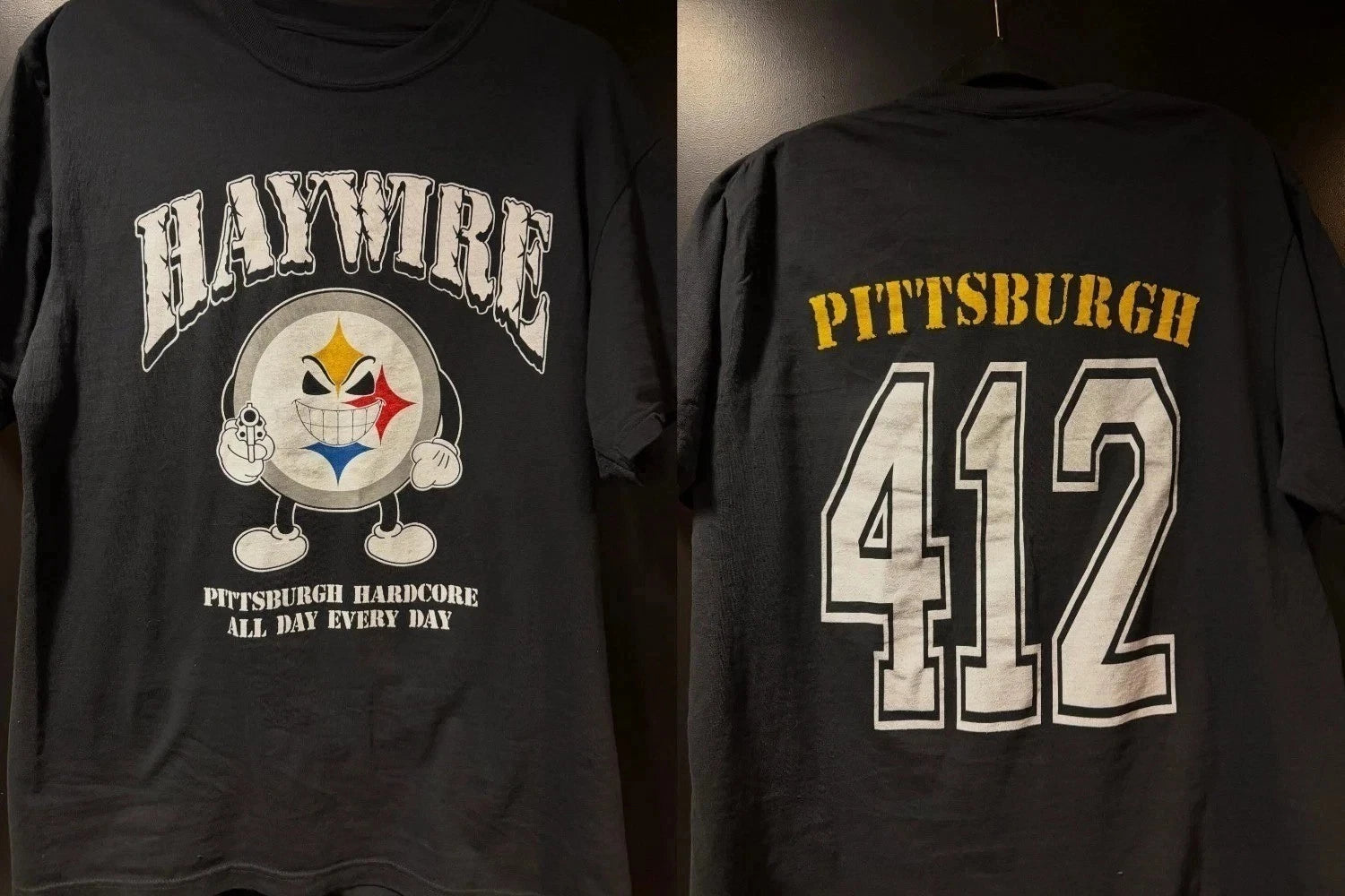 SALE! Haywire Band 2026 Tour Pittsburgh Reprint Feb 12 T-shirt
