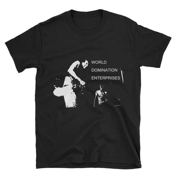 World Domination Enterprises - limited edition classic black tribute t-shirt