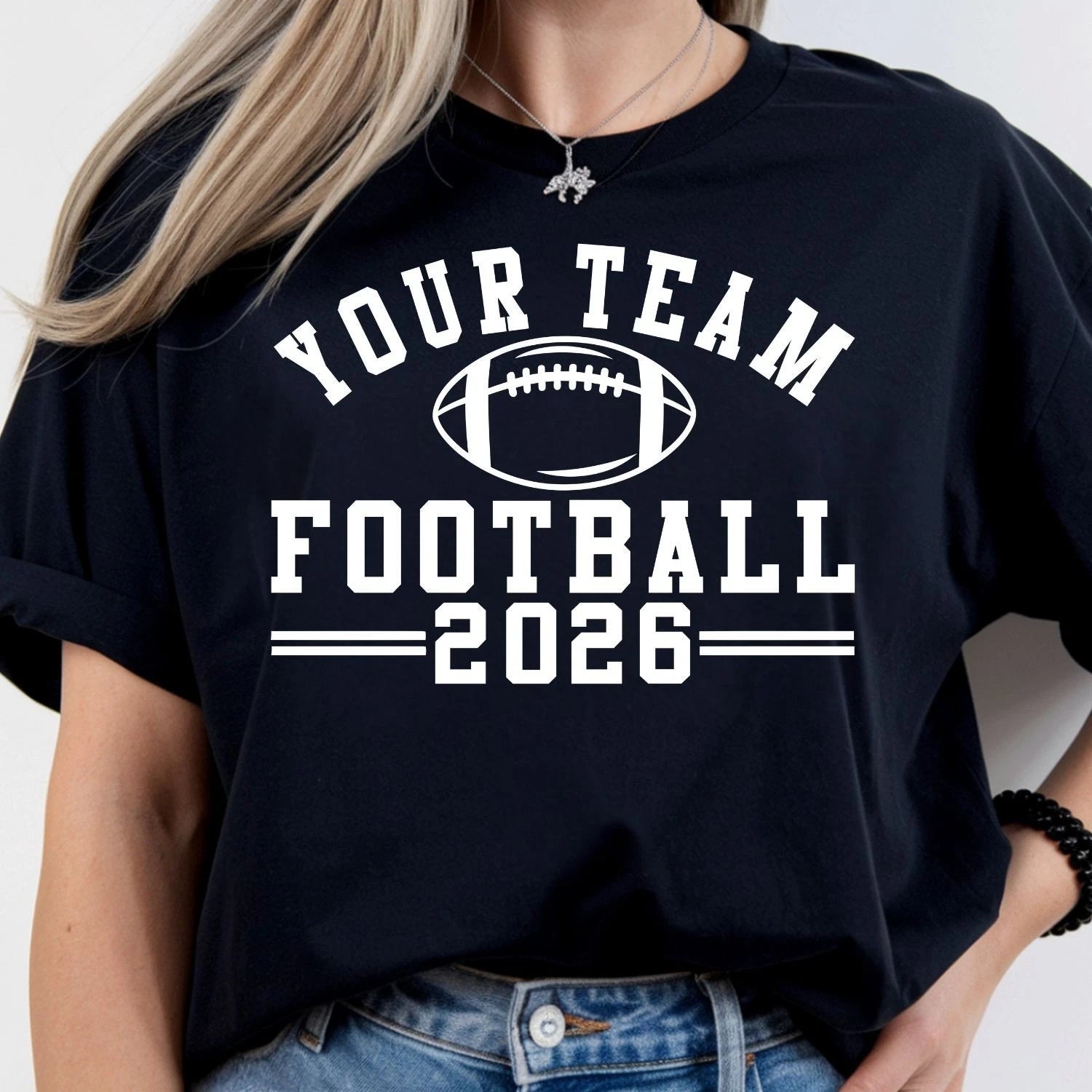 Personalised Rugby Football Shirt Custom Team Name Year Sports Fan Tee Xmas Tops