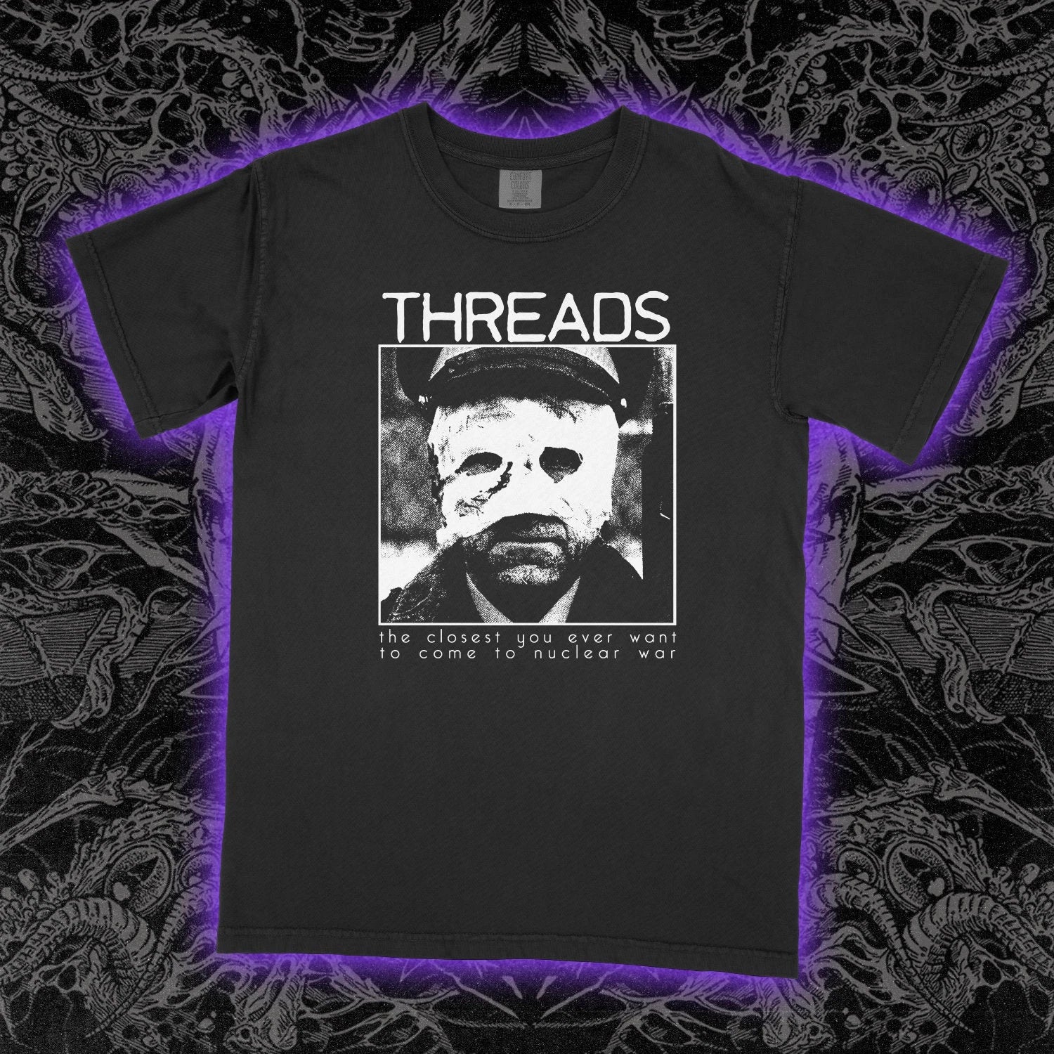 Threads 1984 T-Shirt Nuclear War Film Horror Cult Classic Graphic Tee Unisex