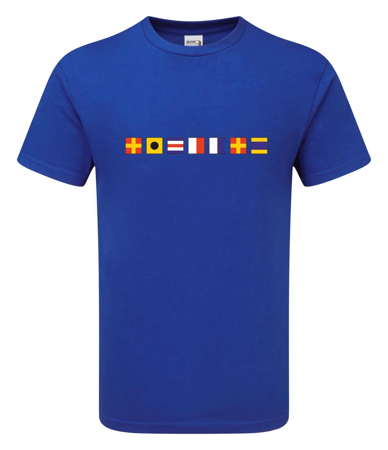 Nautical Signal Flag Custom Message T-shirt |Gift| Save up to 30% with Multi-Buy