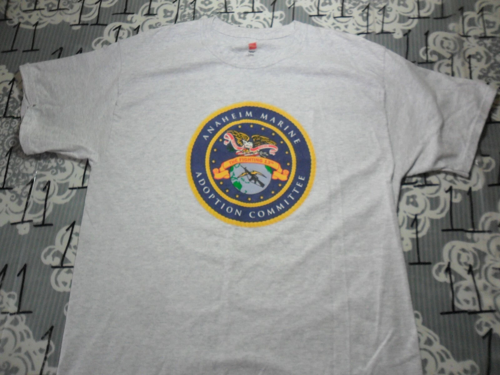 Large Anaheim Marine Adoption Committee  T Shirt