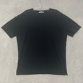 NINETY PERCENT Shirt Mens XS Black Organic Cotton Crew Neck Short Sleeve T-Shirt