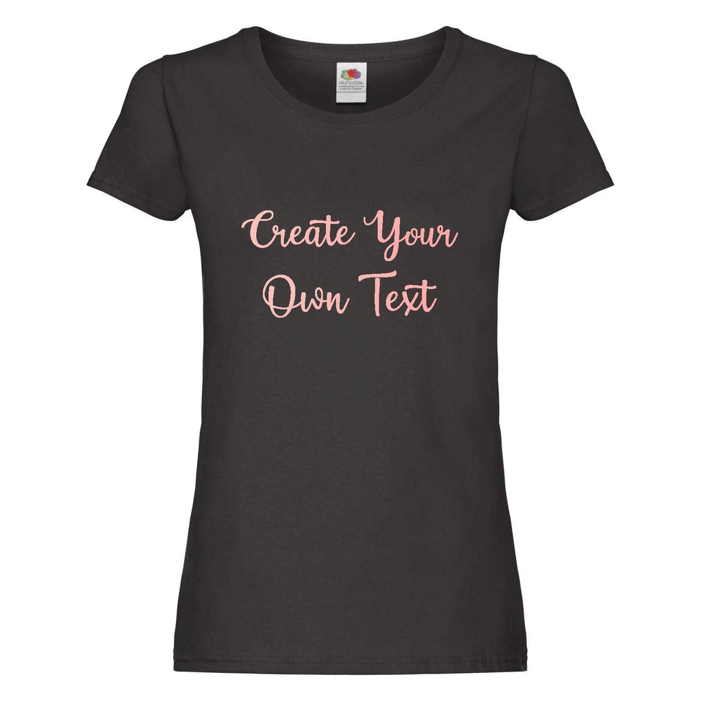 Personalised Custom Printed T-Shirt Your Text Bride To Be Hen Do Party Tee Top