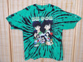NWOT Men's  InuYasha Green Short Sleeve Tye Dye Size XL Shirt