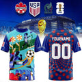 2026 World Cup Commemorative Custom Fan All-Over 3D T-Shirt