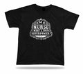 Tshirt Tee Shirt Birthday Gift Idea Nurse Superpower Proverb Quote Wisdom Funny