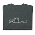 Softstyle T-Shirt For Ford F100 Pickup 1969 Car Owners Birthday Gift Tee Shirt