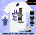 Tee Shirt Matching AJ 5 Grape 2025 To Match Sneaker Sneakerhead Biggie T-Shirt