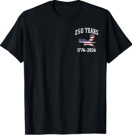 250th Anniversary USA Shirt American 250 Year Flag Tees T Shirts for Men Women