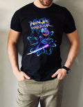 Ninja Warrior Streetwear T-Shirt Urban Anime Graffiti Graphics Streetwear Design