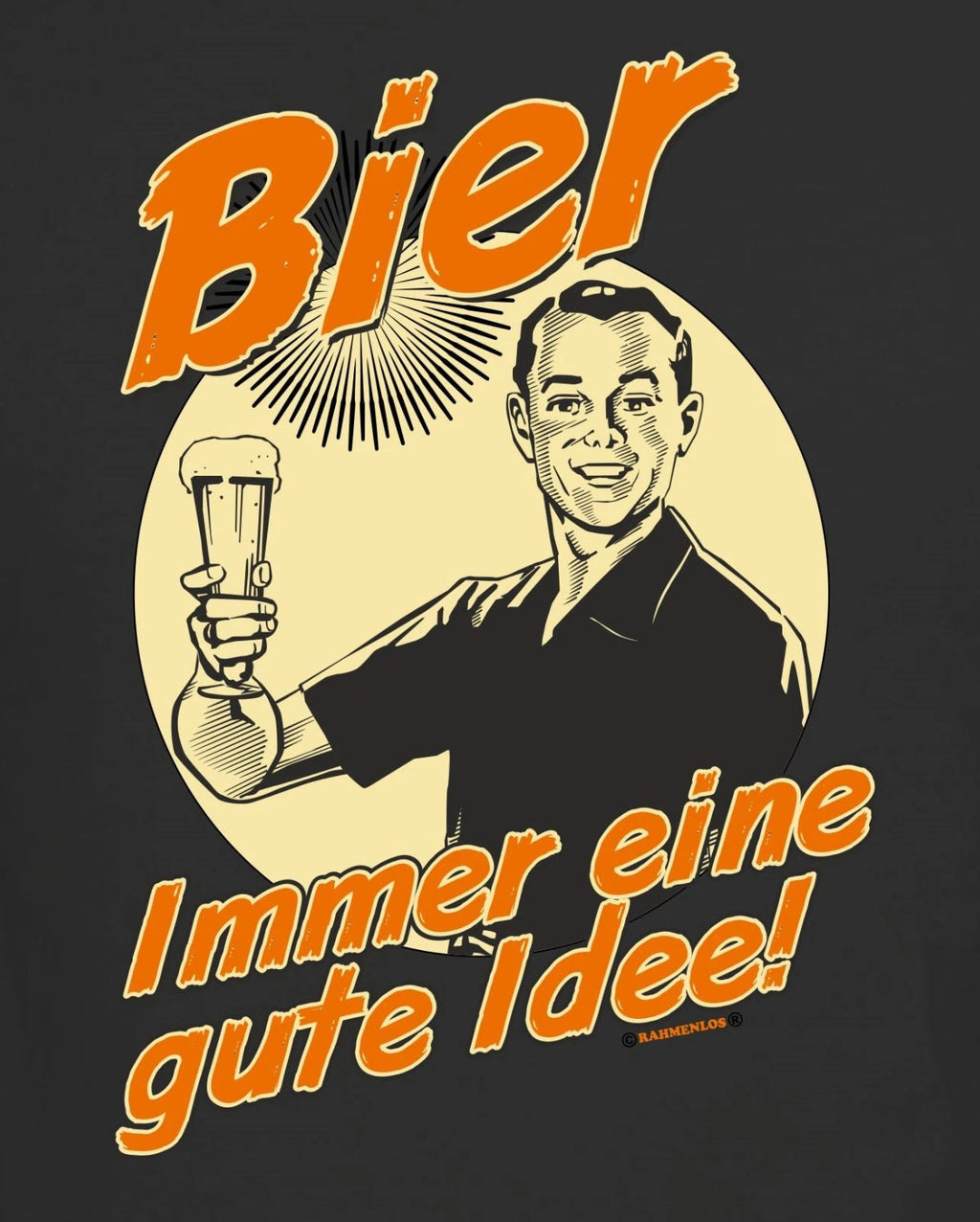 Men's T-Shirt Beer Always A Good Idea Funny Quotes Shirts Men's Gift