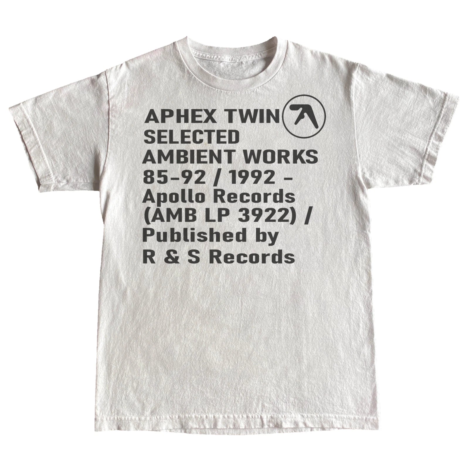 aphex twin selected ambient works shirt