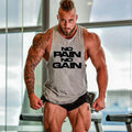 Men's Gym Workout Stringer Tank Tops Muscle Tee Bodybuilding Sleeveless T-Shirts