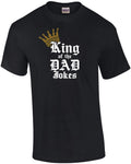 King of Dad Jokes - funny dad t-shirt