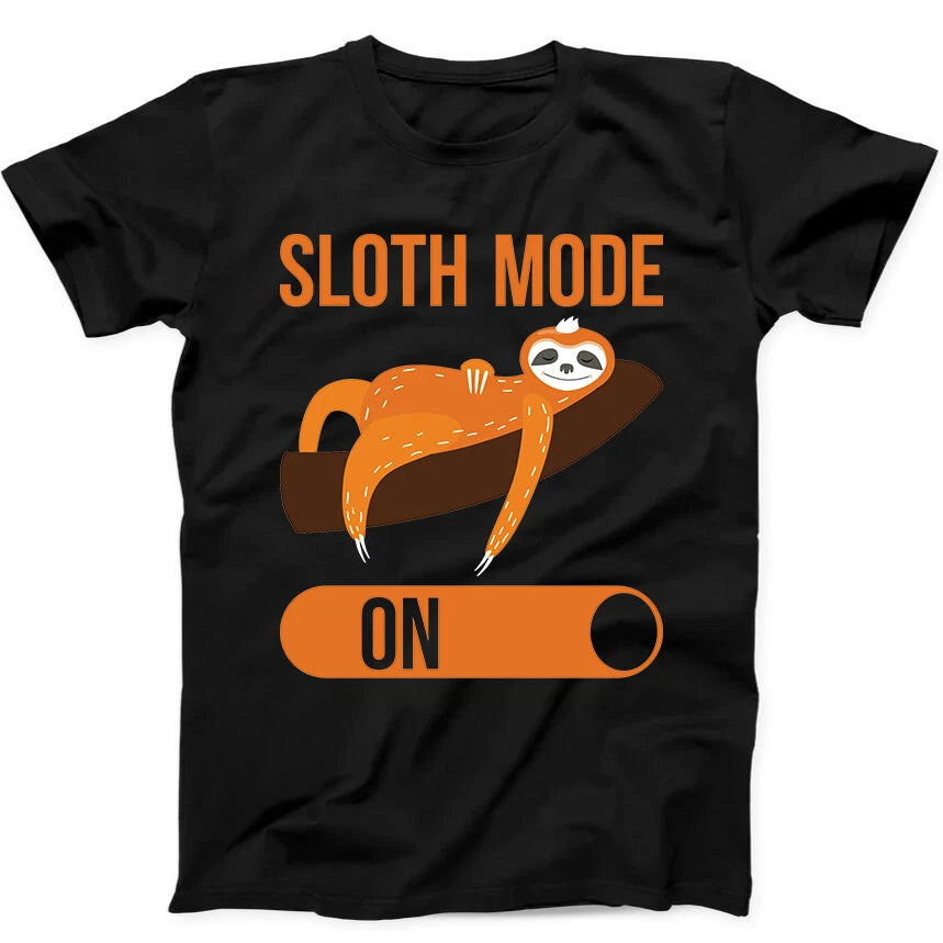Sloth Mode On Lazy Animal Best Seller Funny Gift Tee  T Shirt 145
